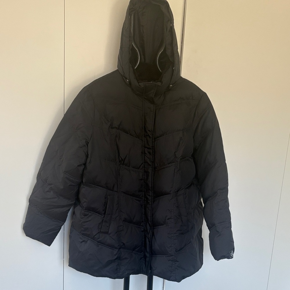 Women’s Tommy Hilfiger Black Down Filled Puffer Winter Coat 1X